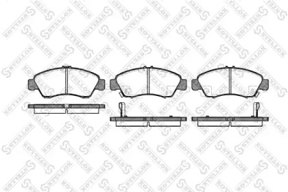 Комплект тормозных колодок STELLOX 430 002B-SX